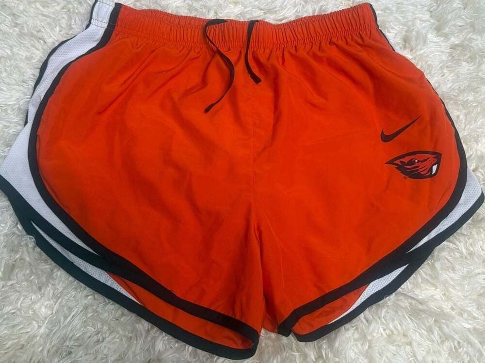 Nike Oregon State Large Beavers Dri-Fit Tempo Athletic Running Shorts